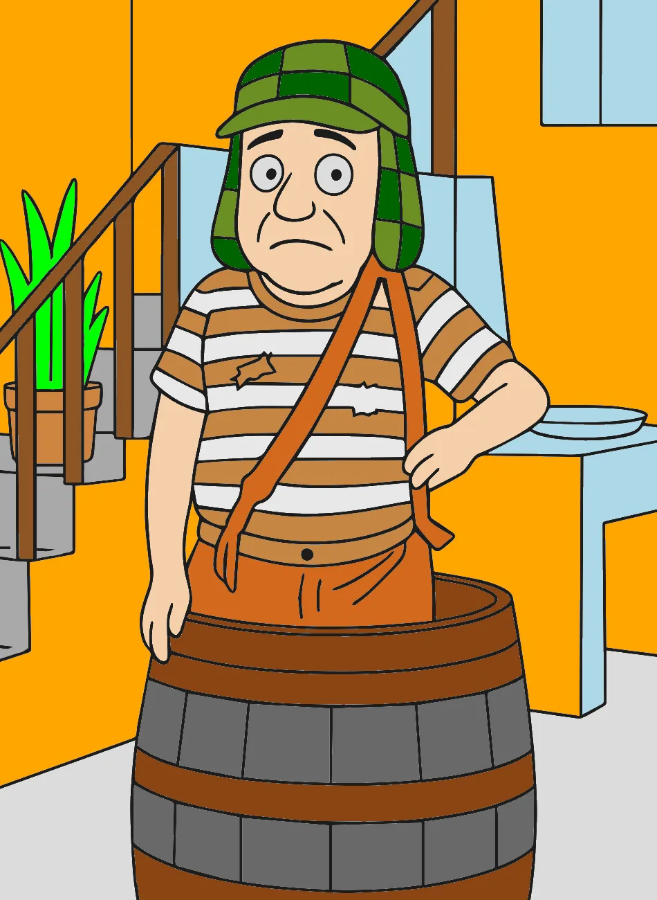 Chaves – Desenho Colorido Online - Imagem Destacada