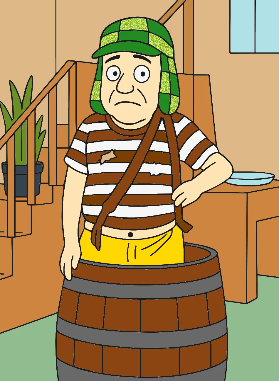 CHAVITO – Desenho Colorido Online - Imagem Destacada