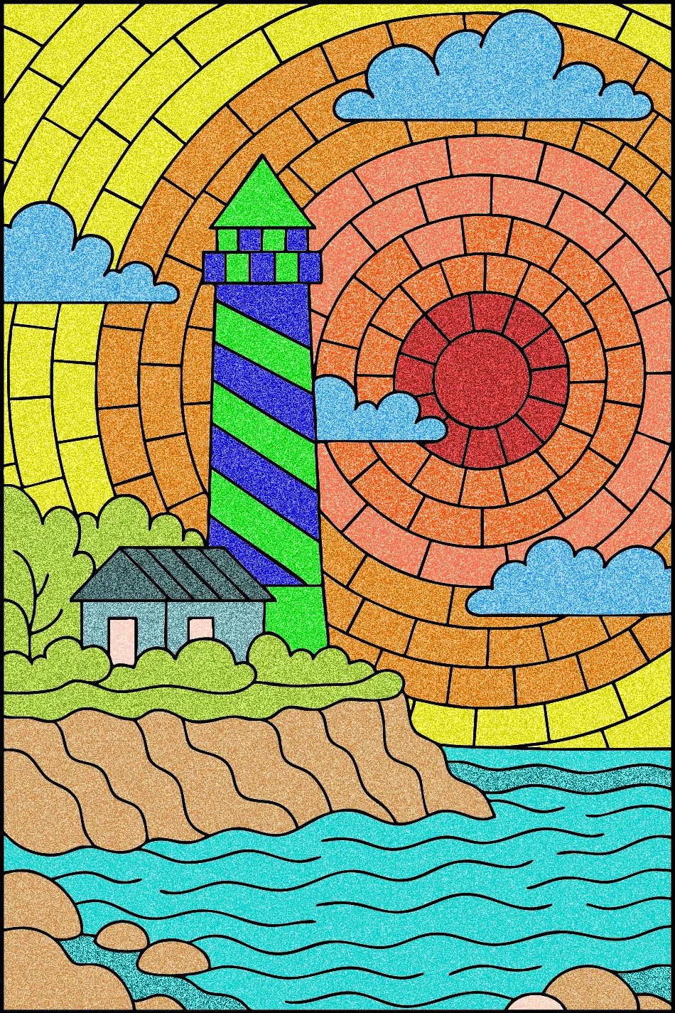 cores! – Desenho Colorido Online - Imagem Destacada