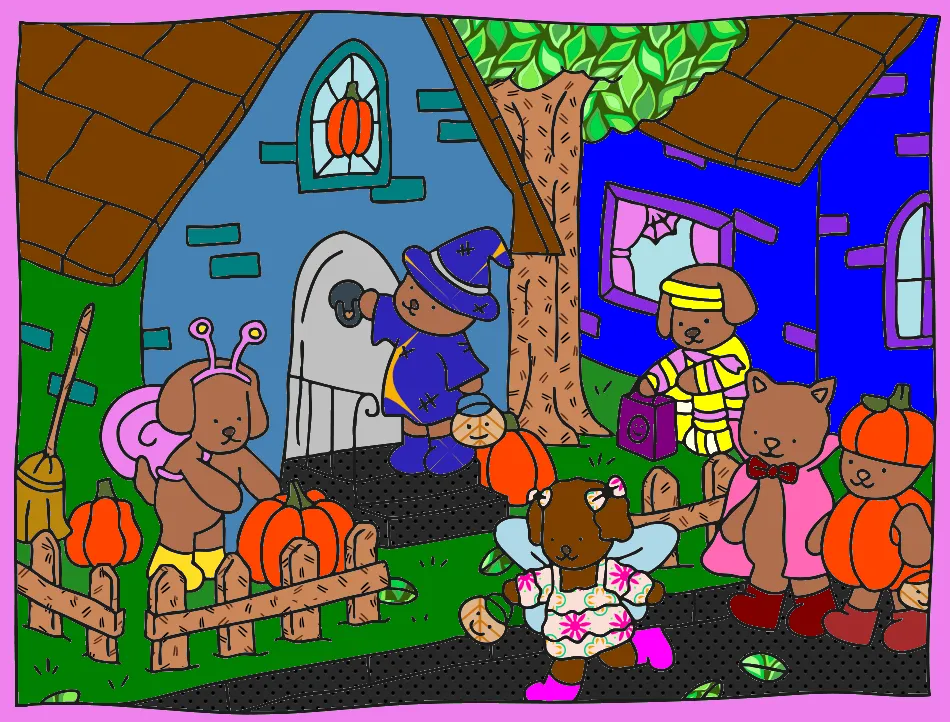 cores! – Desenho Colorido Online - Imagem Destacada