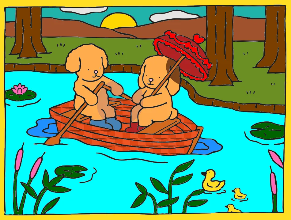 cores! – Desenho Colorido Online - Imagem Destacada