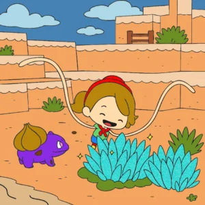 deserto magico – Desenho Colorido Online