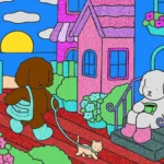 DIA CALMO – Desenho Colorido Online