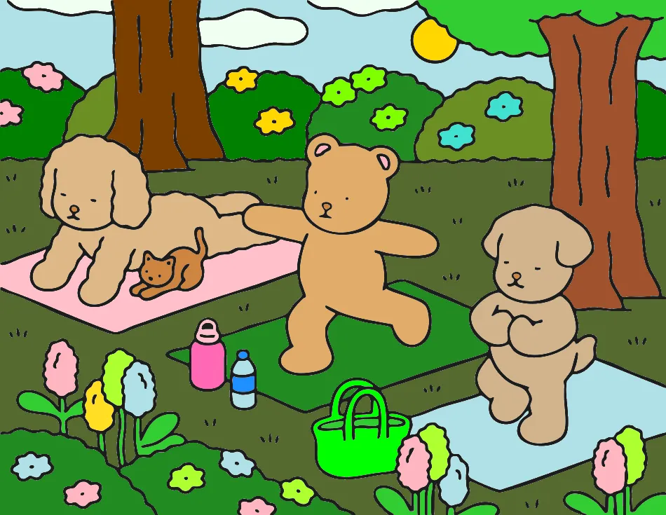 Eu e as Divas – Desenho Colorido Online - Imagem Destacada