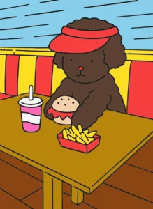 eu no mcDonald s – Desenho Colorido Online
