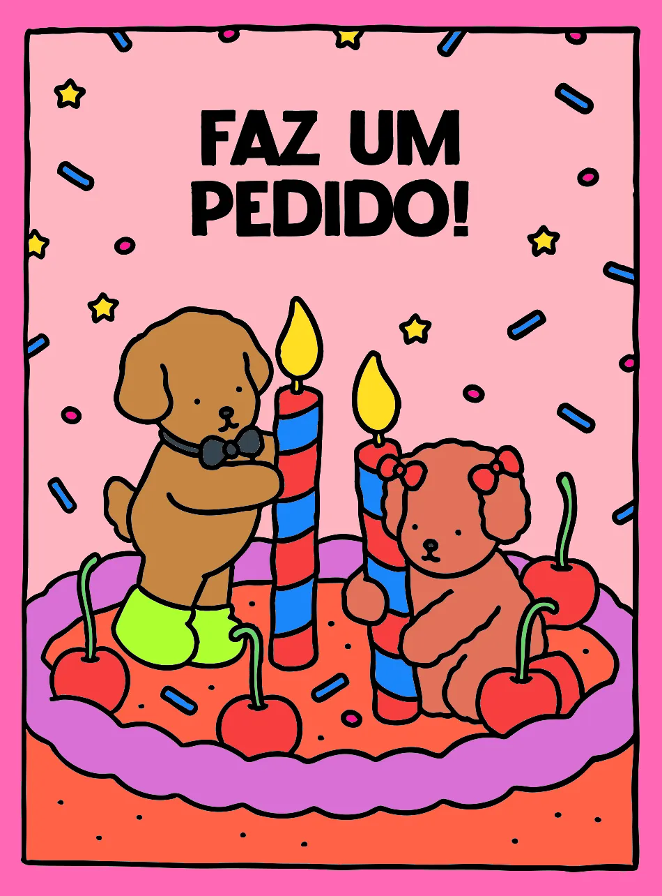 Faz um Pedido – Desenho Colorido Online - Imagem Destacada