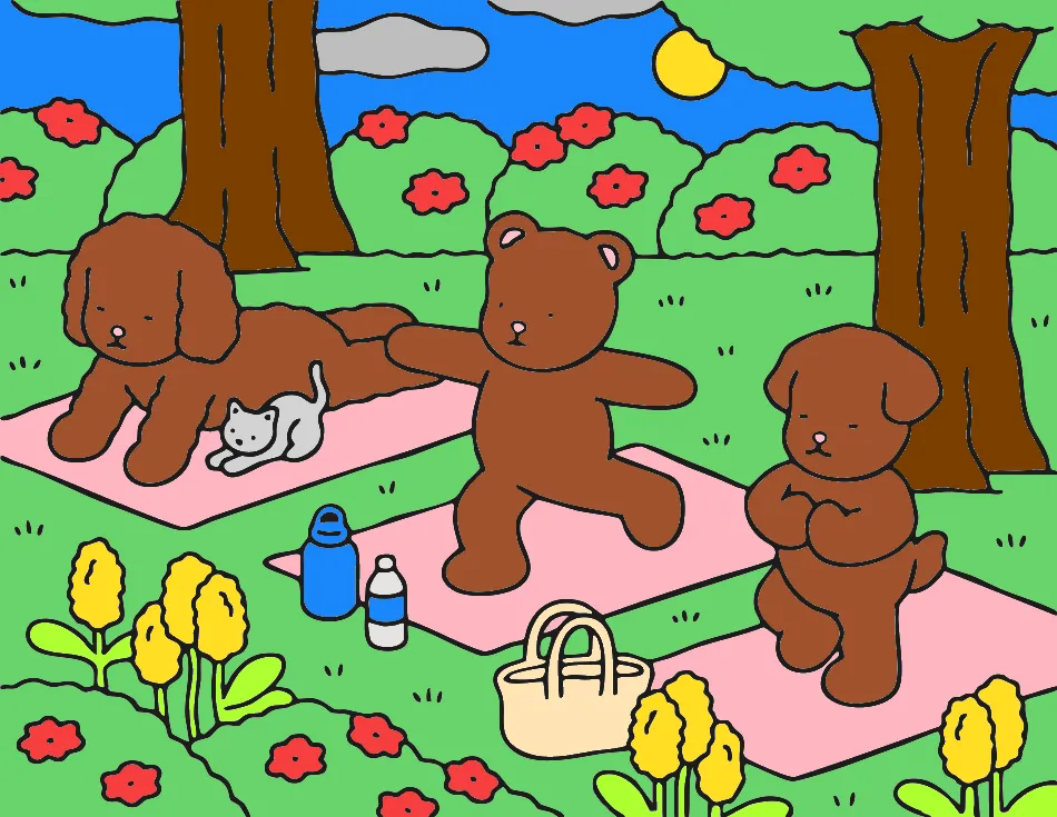 fazendo e yoda – Desenho Colorido Online - Imagem Destacada