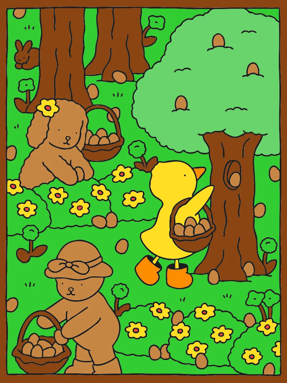 floresta – Desenho Colorido Online - Imagem Destacada