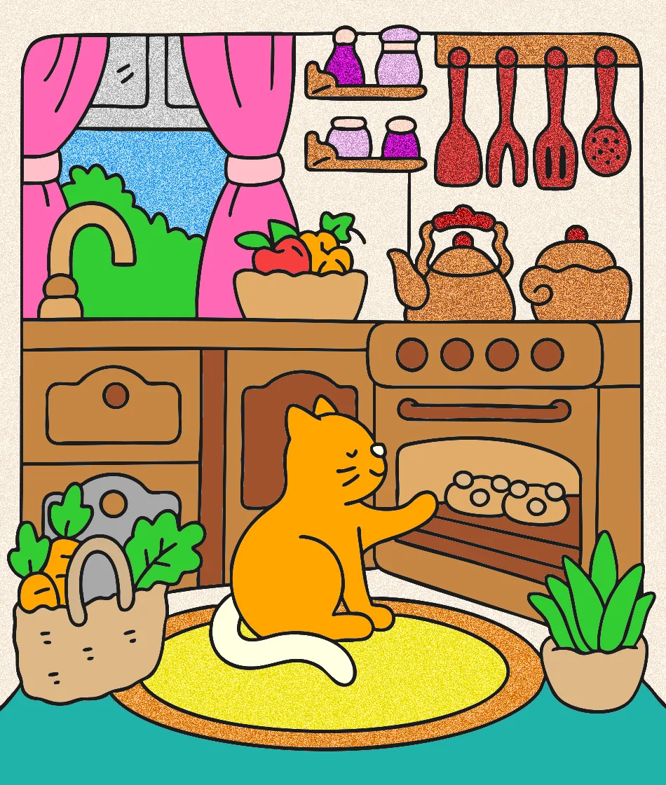gatinho – Desenho Colorido Online - Imagem Destacada