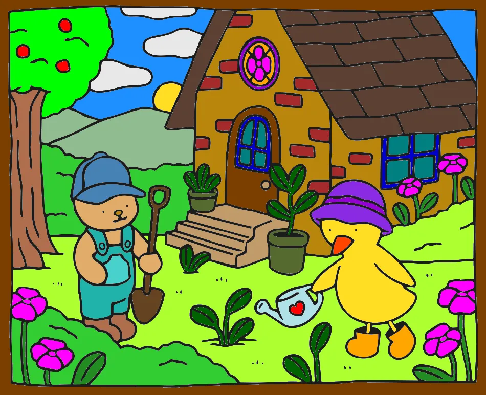 gosteiii – Desenho Colorido Online - Imagem Destacada