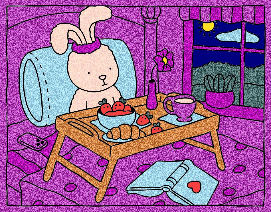 Hora de acordar – Desenho Colorido Online - Imagem Destacada