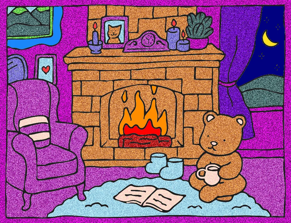 Hora de dormir – Desenho Colorido Online - Imagem Destacada