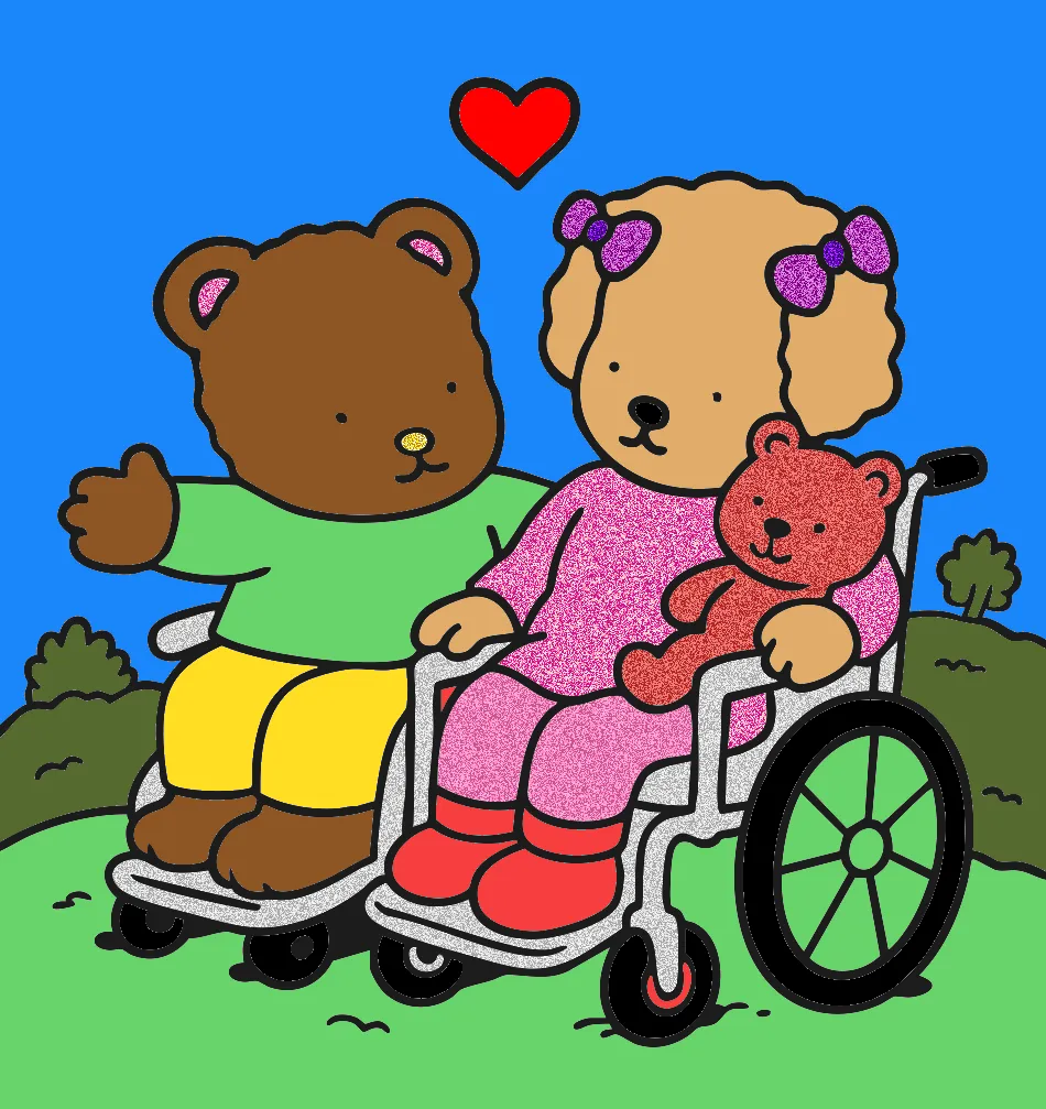 Inclusão 😉👍 – Desenho Colorido Online - Imagem Destacada