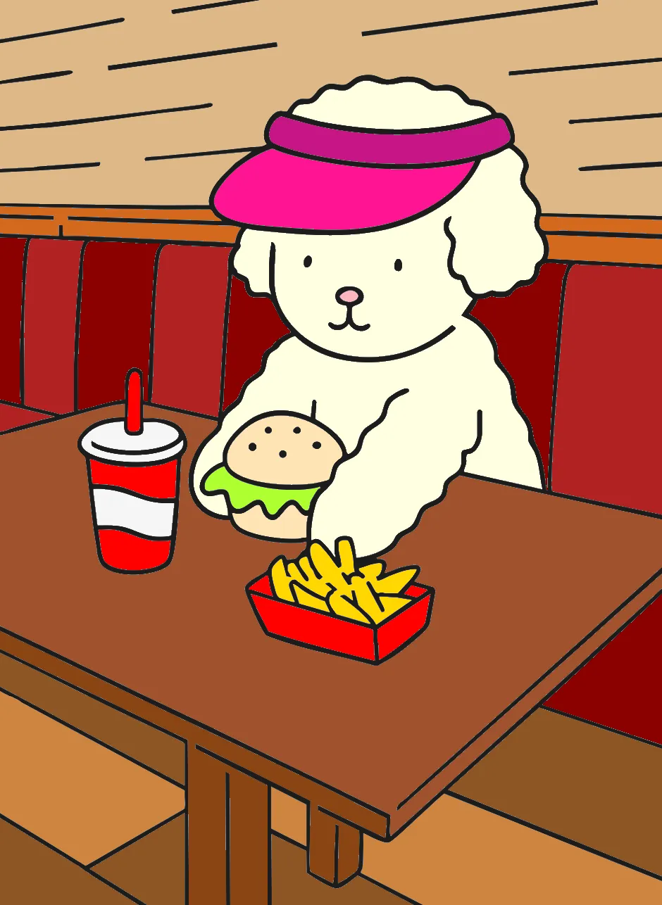 lanchonete – Desenho Colorido Online - Imagem Destacada