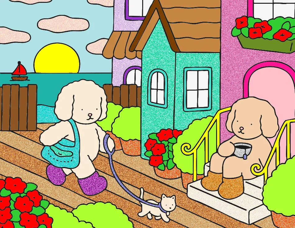 lindo – Desenho Colorido Online - Imagem Destacada