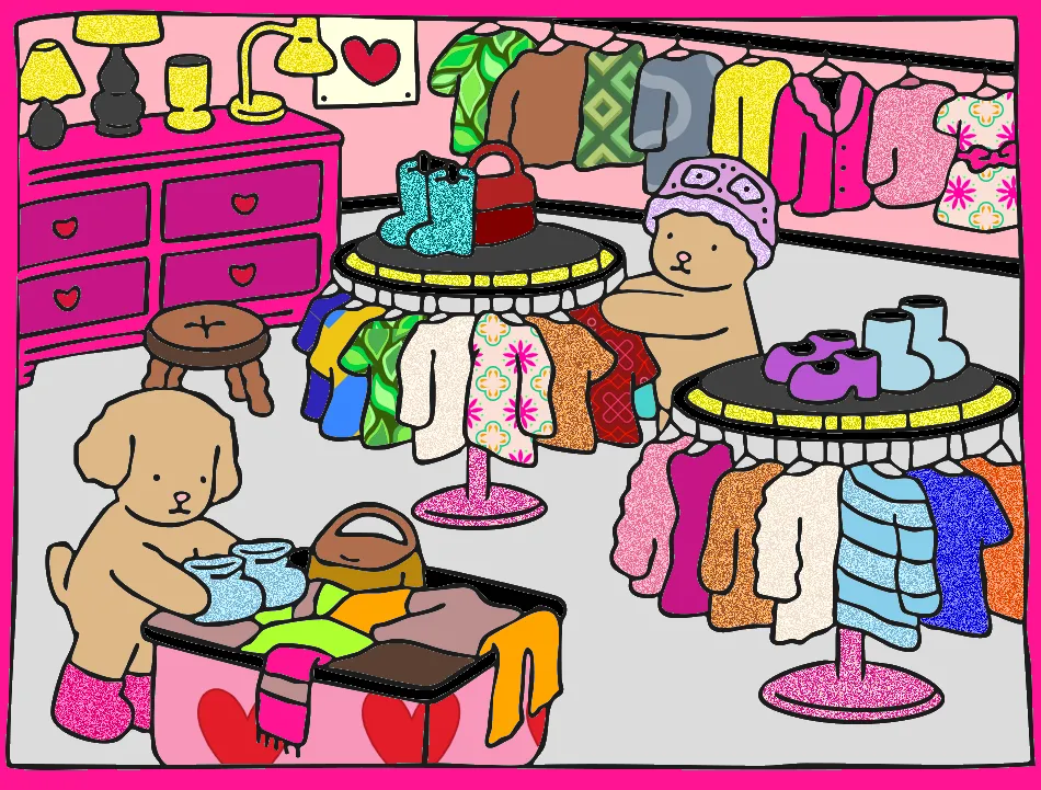 lojinha – Desenho Colorido Online - Imagem Destacada