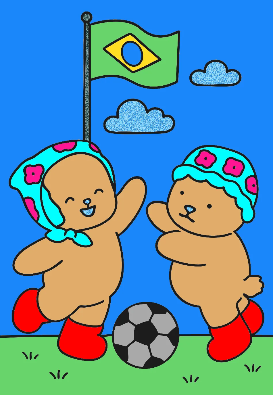 lulu mimih kaka bebeia – Desenho Colorido Online - Imagem Destacada