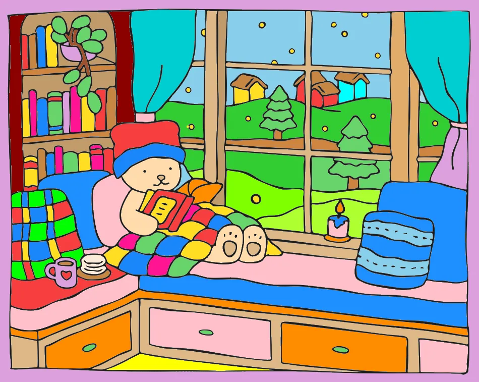 maravilhosso – Desenho Colorido Online - Imagem Destacada