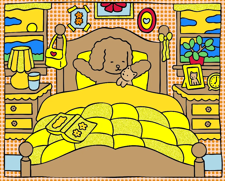 maria heloisa e sophia – Desenho Colorido Online - Imagem Destacada