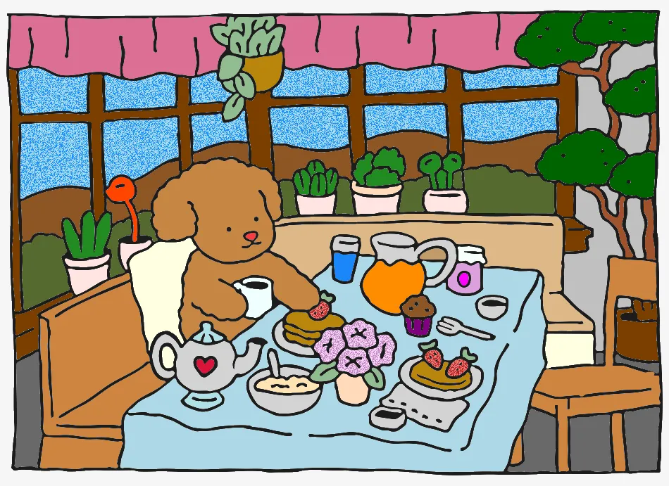 meu bobbie – Desenho Colorido Online - Imagem Destacada