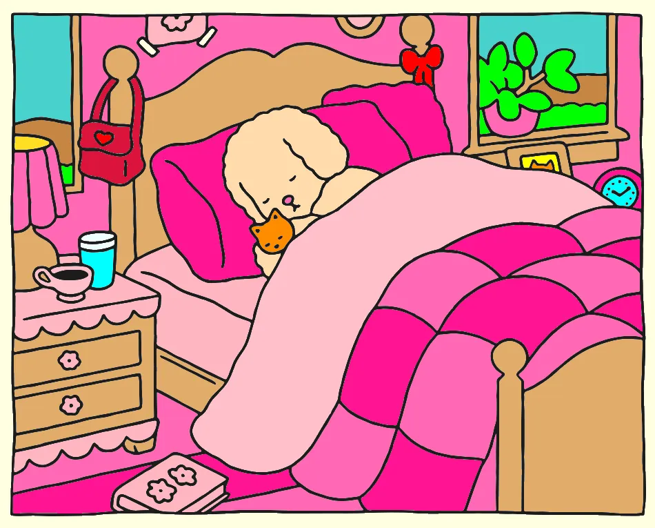 meu desenho kawaii online( thaís – Desenho Colorido Online - Imagem Destacada