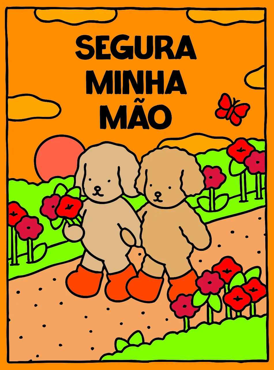 meu lindo par – Desenho Colorido Online - Imagem Destacada
