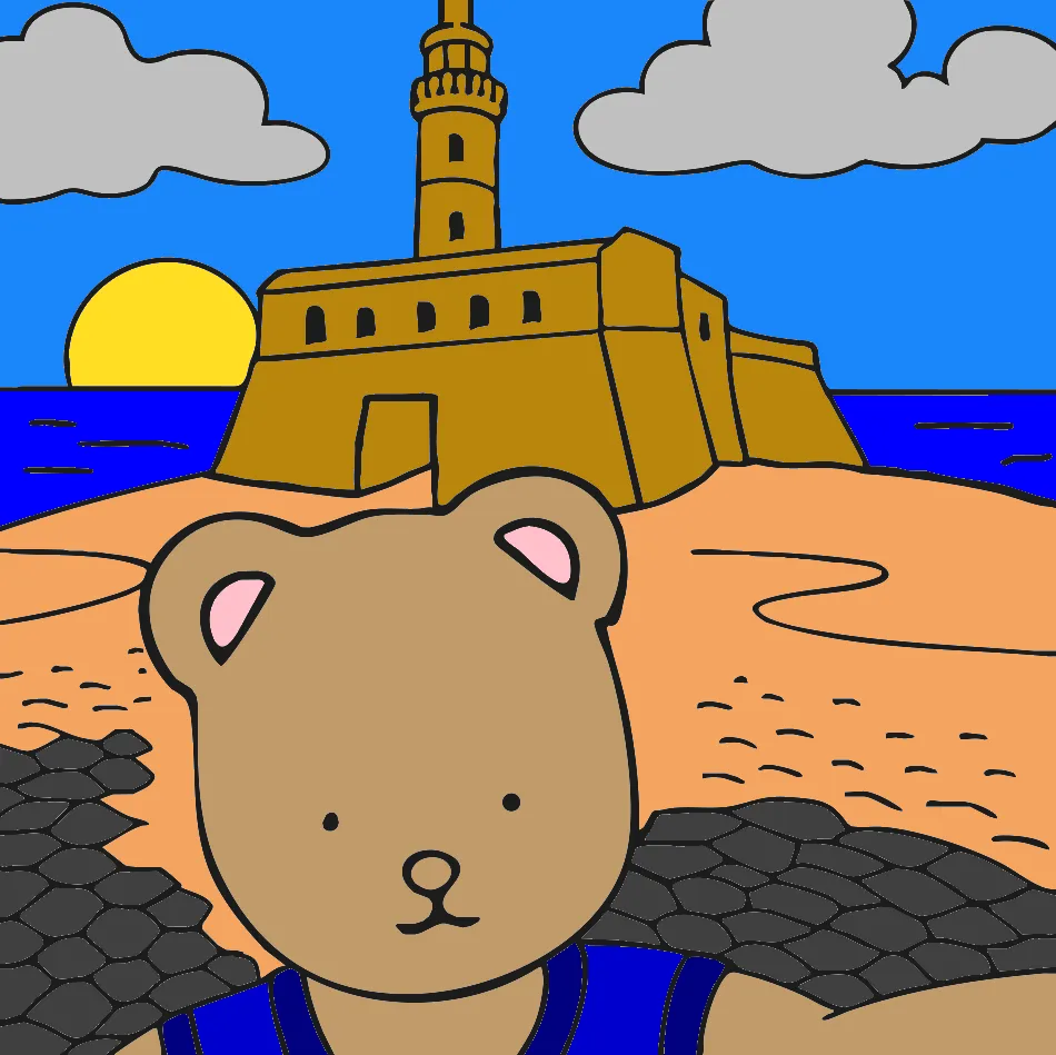 minha viagem – Desenho Colorido Online - Imagem Destacada