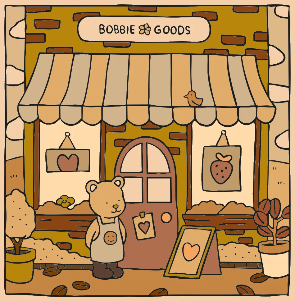 Na paleta outono – Desenho Colorido Online - Imagem Destacada