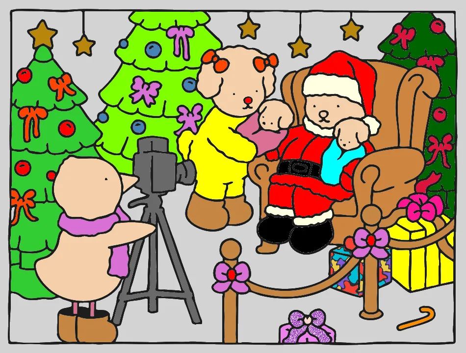 Natal – Desenho Colorido Online - Imagem Destacada