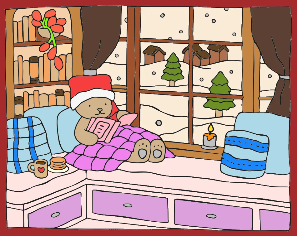 natalina – Desenho Colorido Online - Imagem Destacada