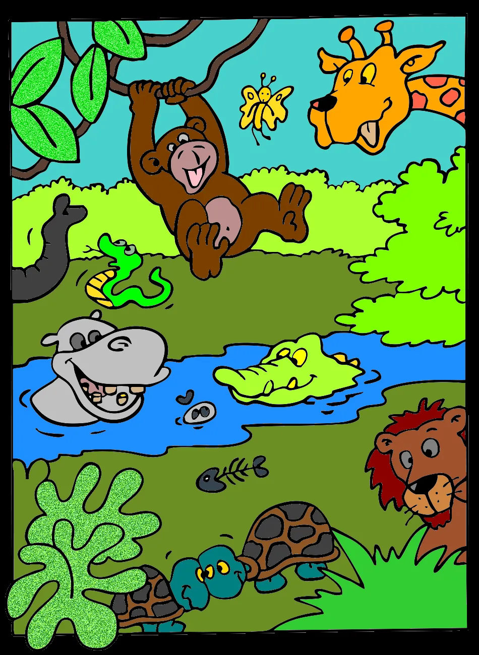 natureza – Desenho Colorido Online - Imagem Destacada