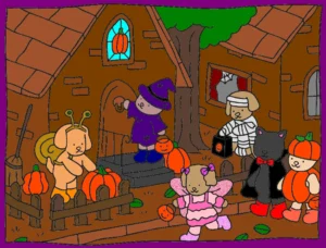 o halloin mais asustador – Desenho Colorido Online