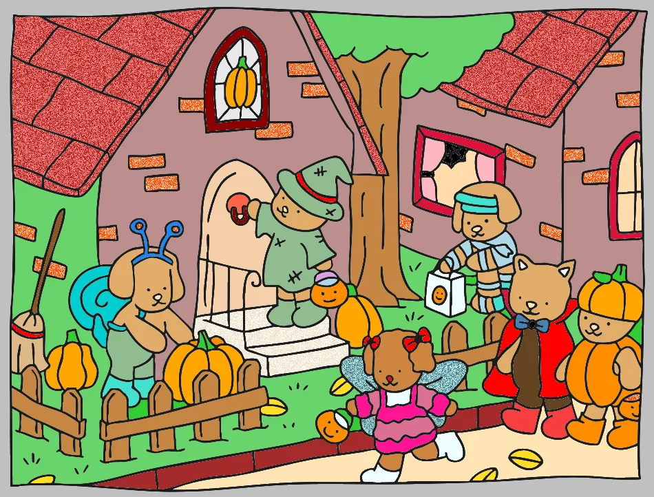 o mundo das cores – Desenho Colorido Online - Imagem Destacada