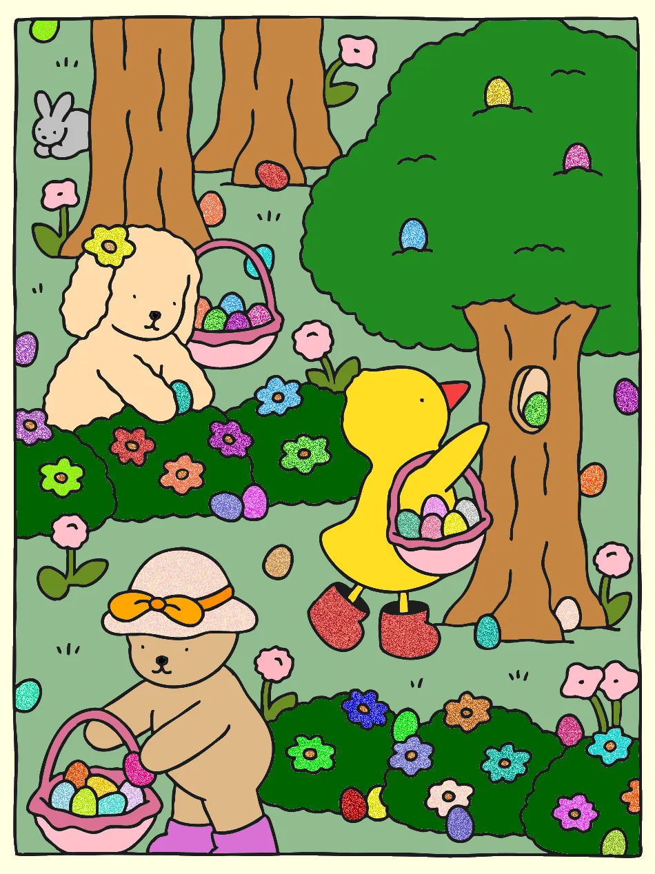pascoa – Desenho Colorido Online - Imagem Destacada