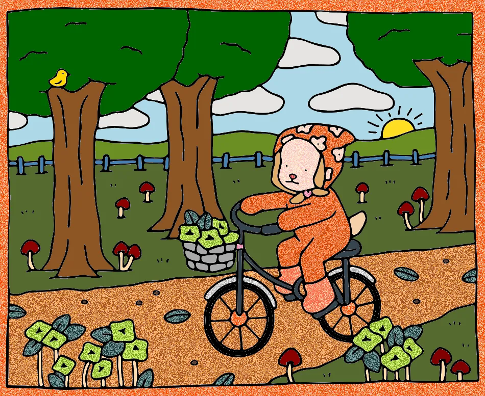 Passeando – Desenho Colorido Online - Imagem Destacada