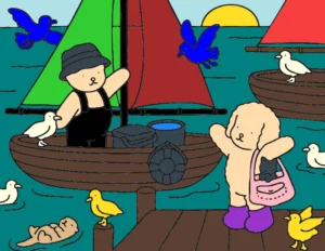 passeio – Desenho Colorido Online