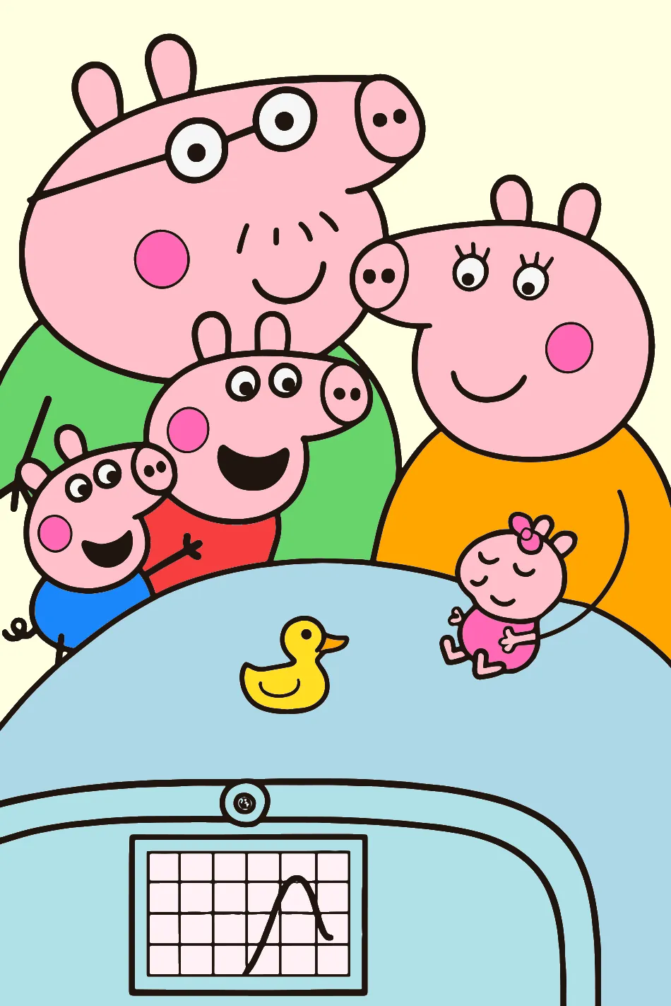 peppa pig – Desenho Colorido Online - Imagem Destacada