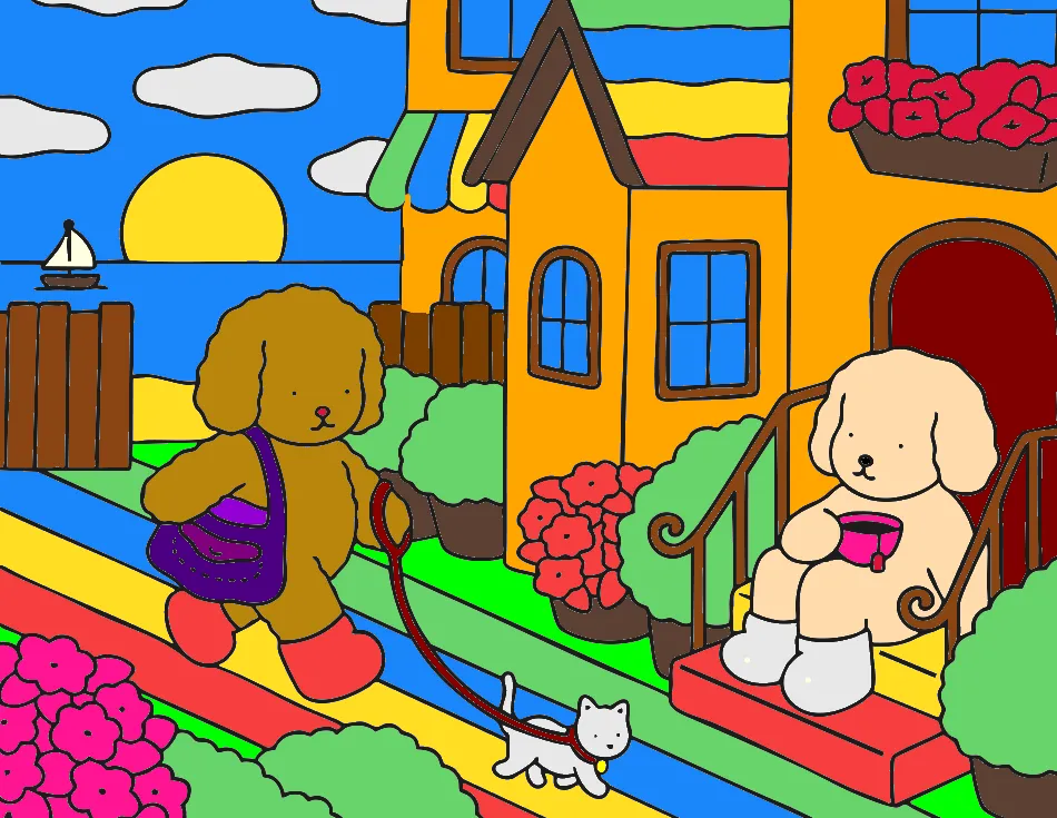 popicudis – Desenho Colorido Online - Imagem Destacada