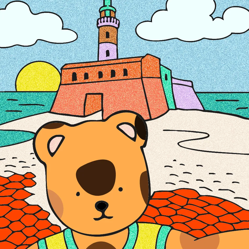 Praia – Desenho Colorido Online - Imagem Destacada