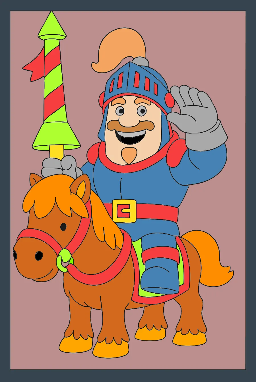 Prepare a Carga! – Desenho Colorido Online - Imagem Destacada