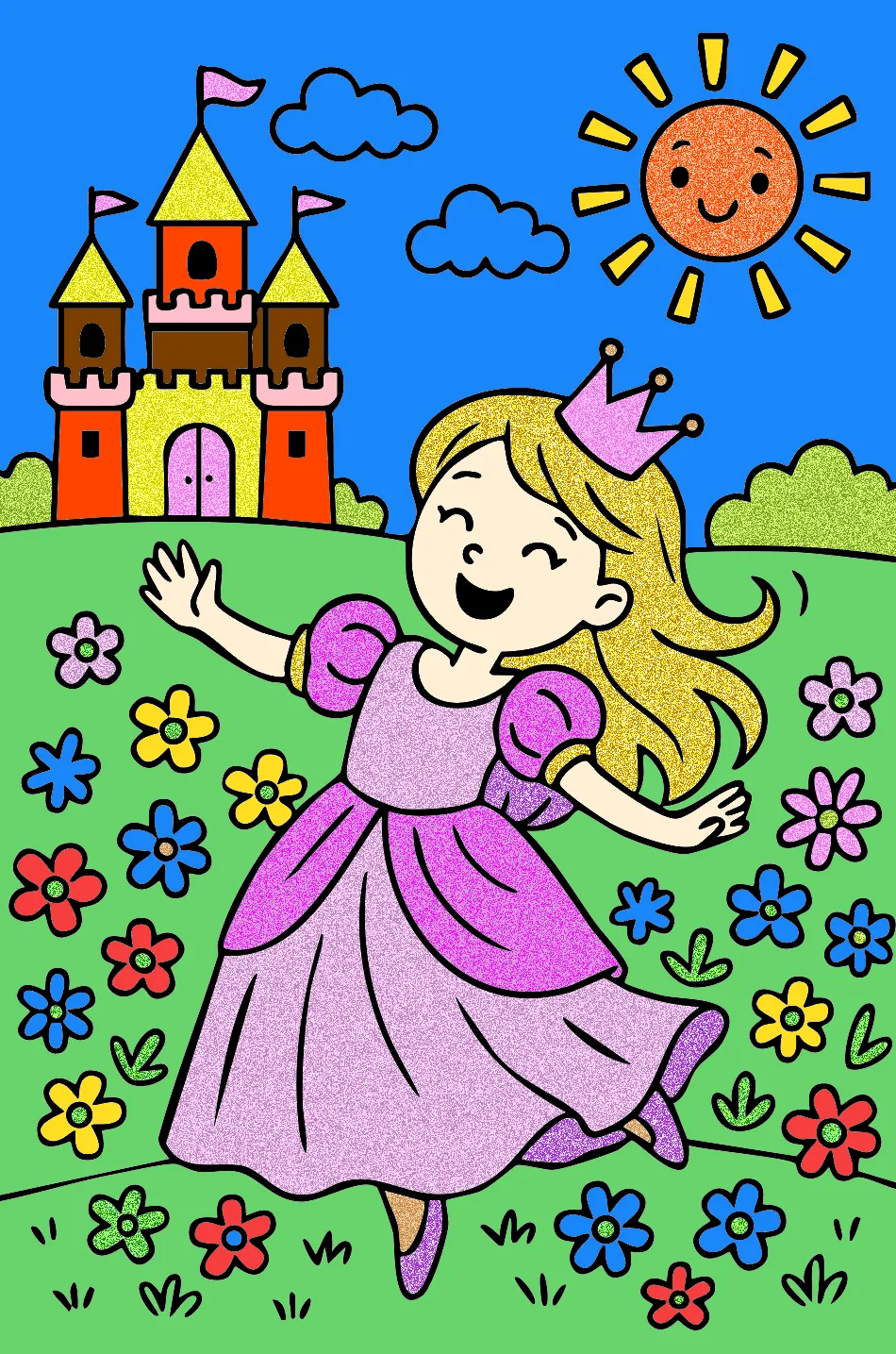 princesa – Desenho Colorido Online - Imagem Destacada