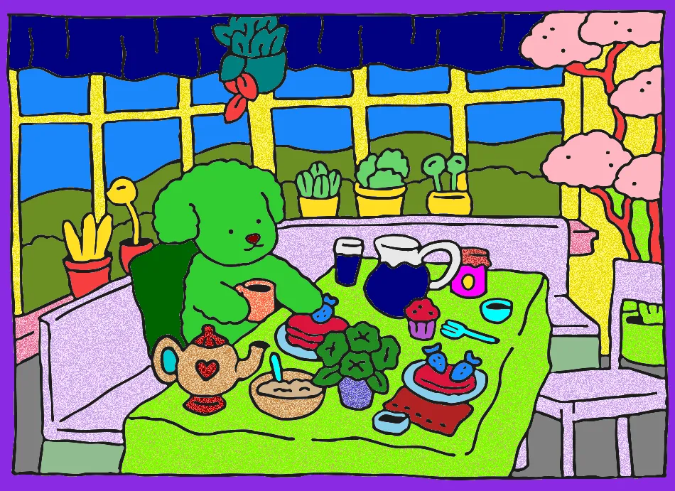 puffy – Desenho Colorido Online - Imagem Destacada