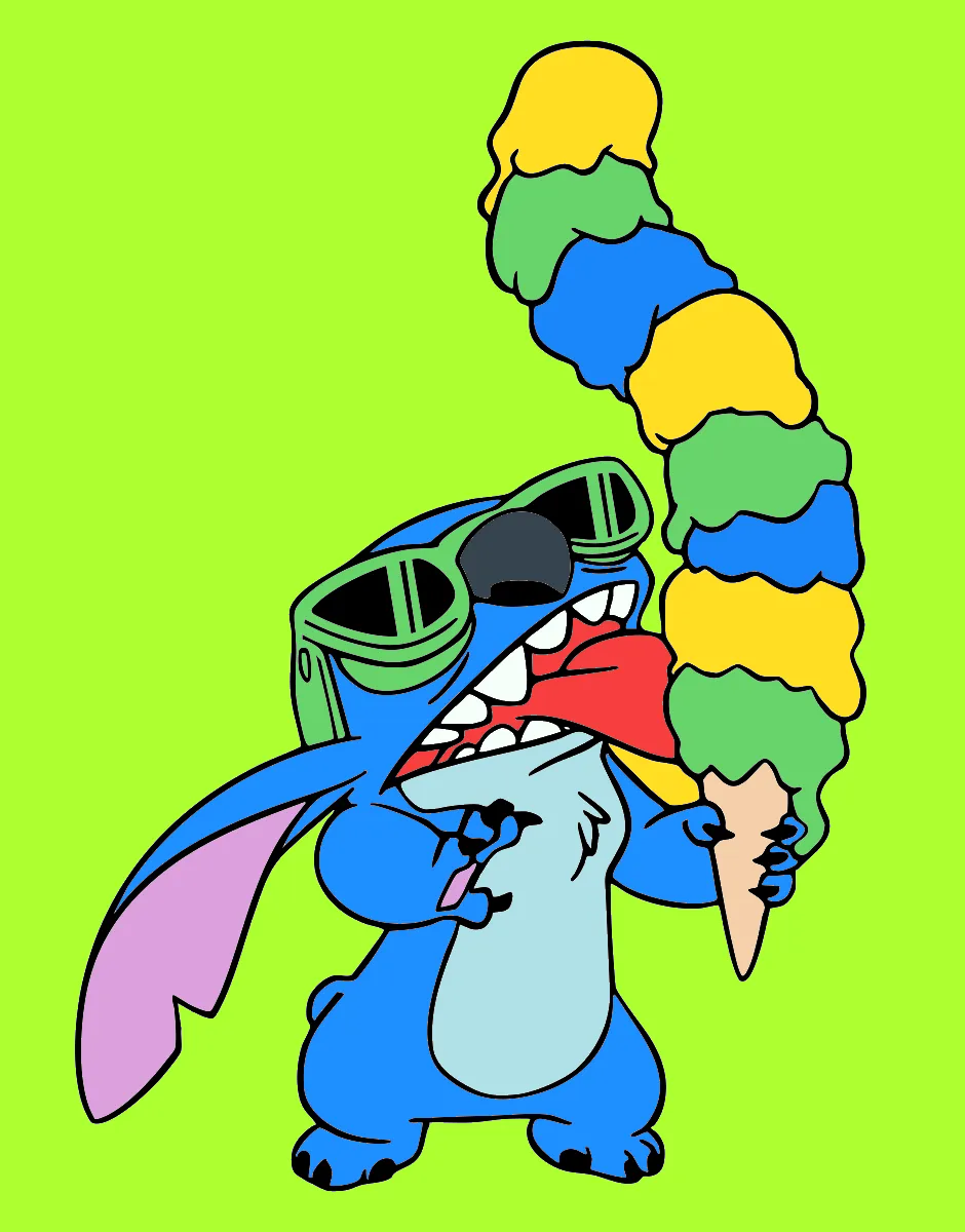 que sorvete gostoso – Desenho Colorido Online - Imagem Destacada