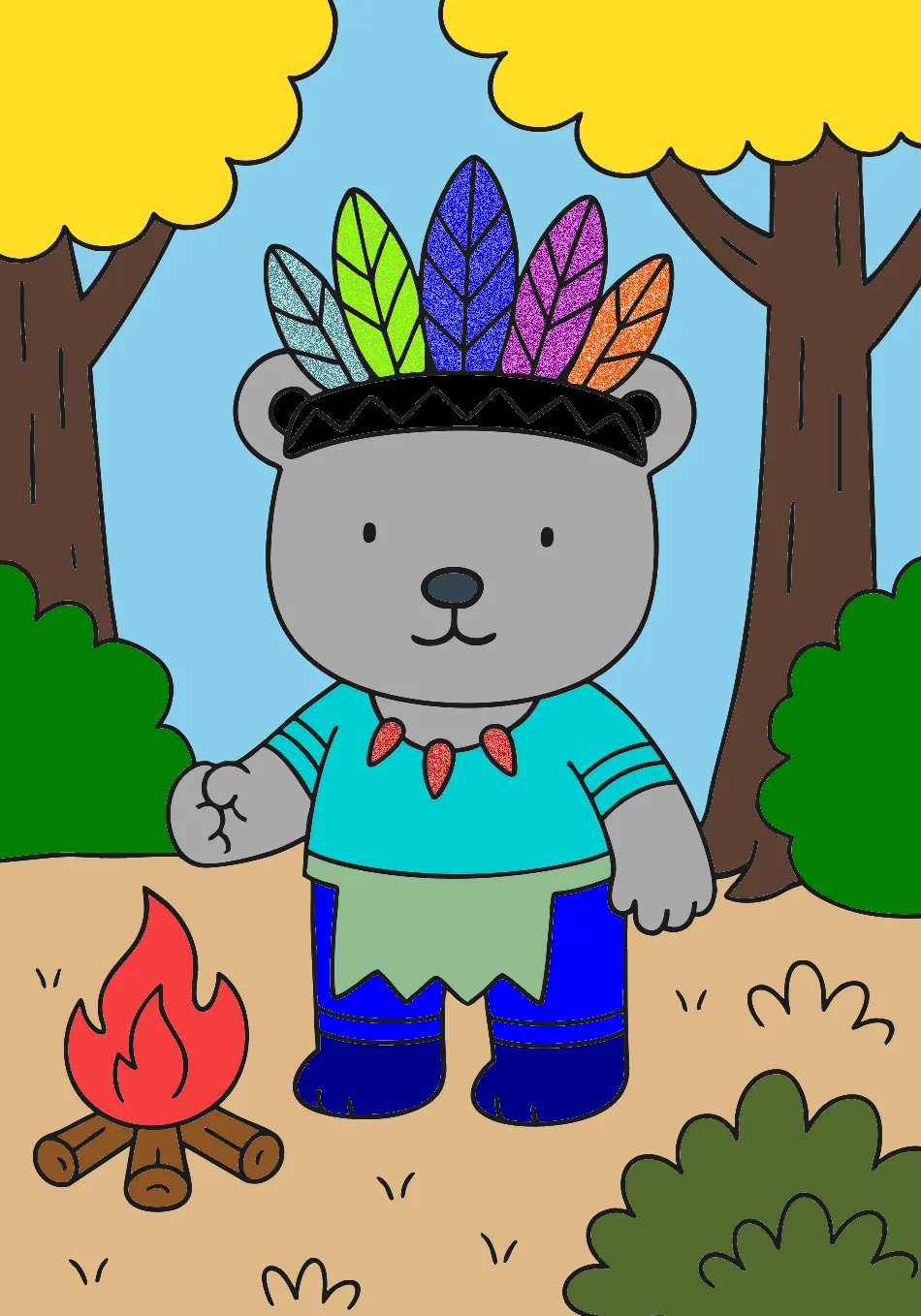 rrs s – Desenho Colorido Online - Imagem Destacada