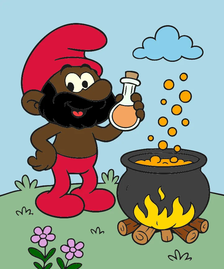 Saci❤️ – Desenho Colorido Online - Imagem Destacada