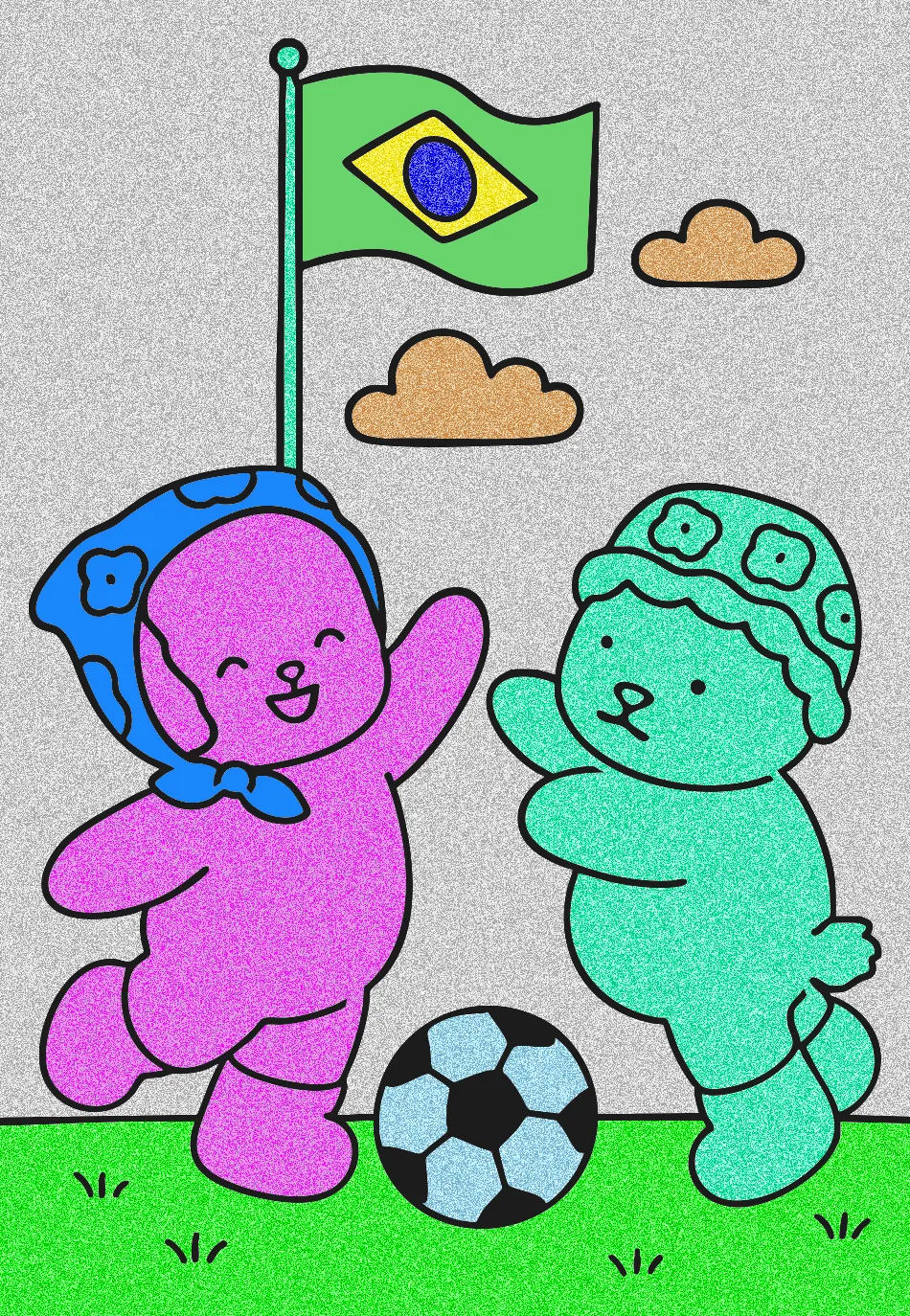 SAO PAULO MELHOR DO MUNDO 157 – Desenho Colorido Online - Imagem Destacada