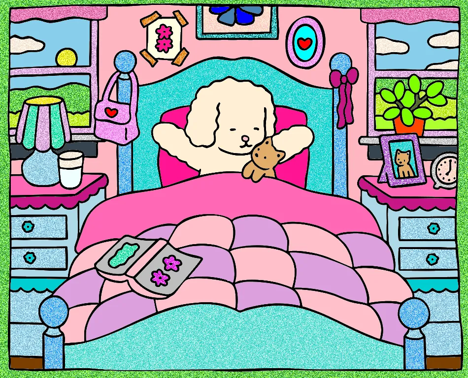 sonequinha boa – Desenho Colorido Online - Imagem Destacada