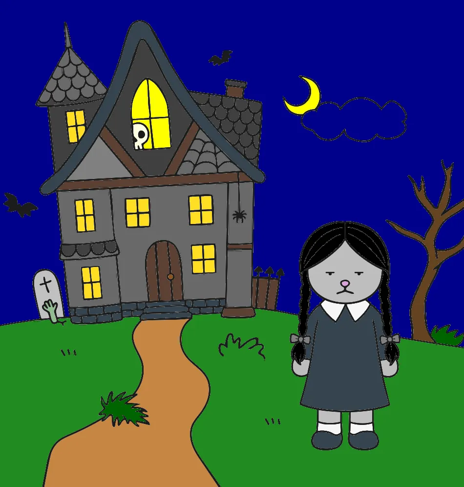 to na escola – Desenho Colorido Online - Imagem Destacada