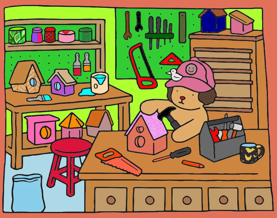 Trabalho – Desenho Colorido Online - Imagem Destacada