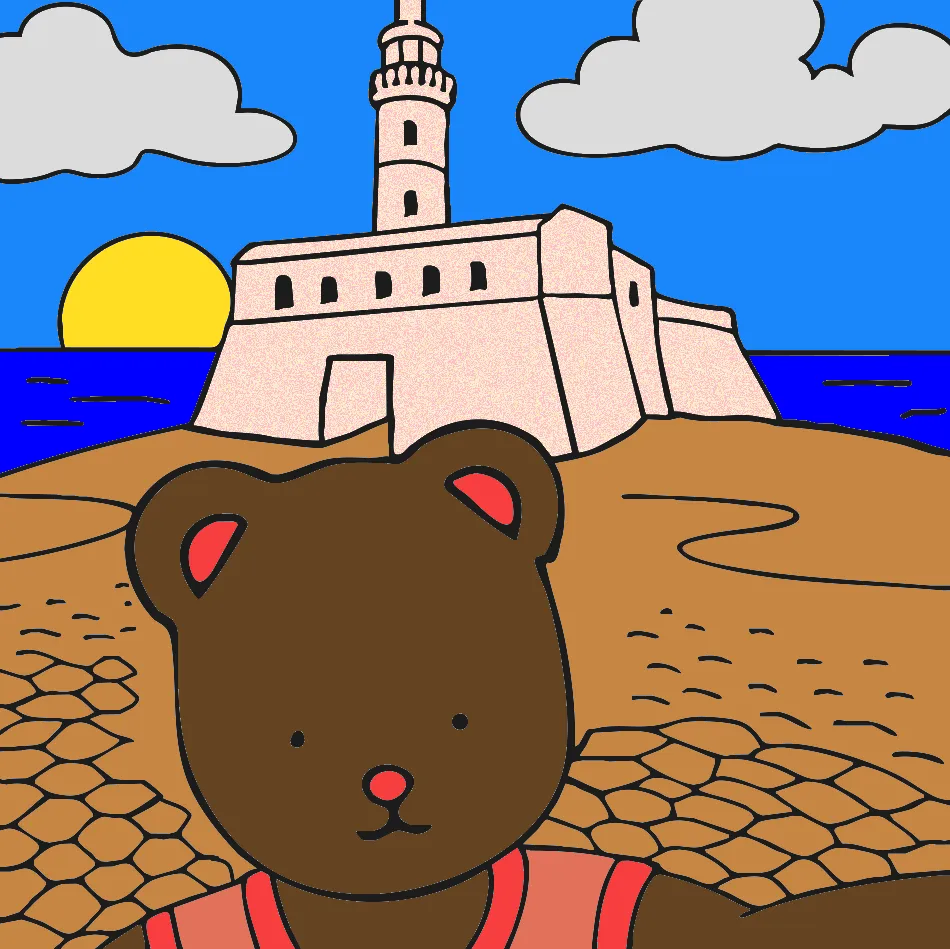 uma visita aos arais – Desenho Colorido Online - Imagem Destacada